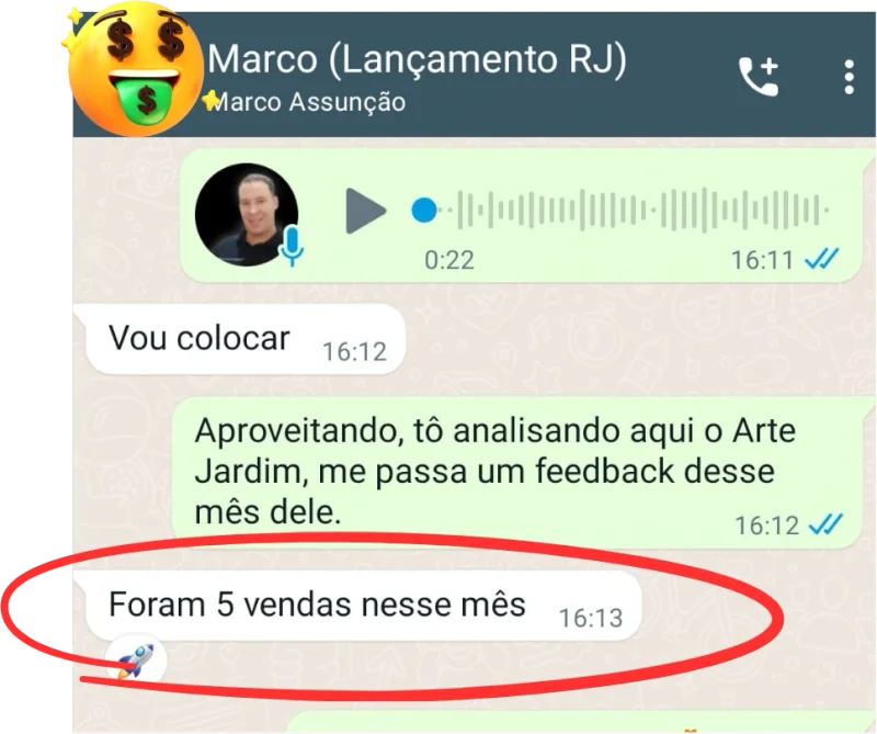 Print de resultado do método 6