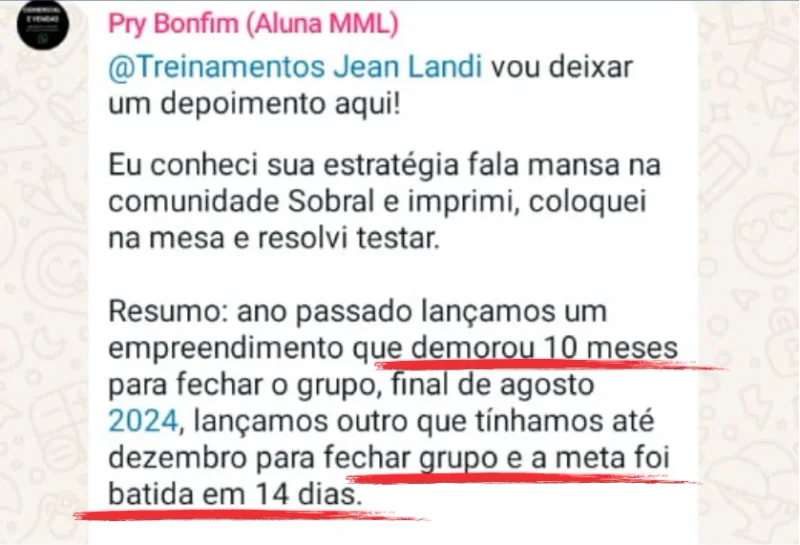Print de resultado do método 10