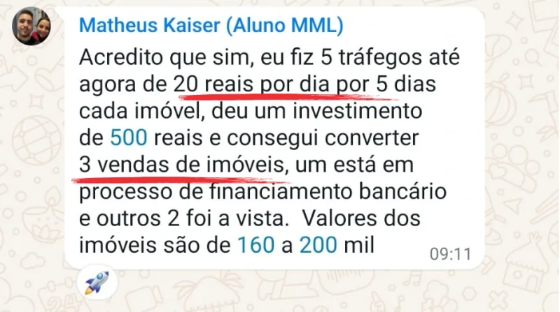 Print de resultado do método 11